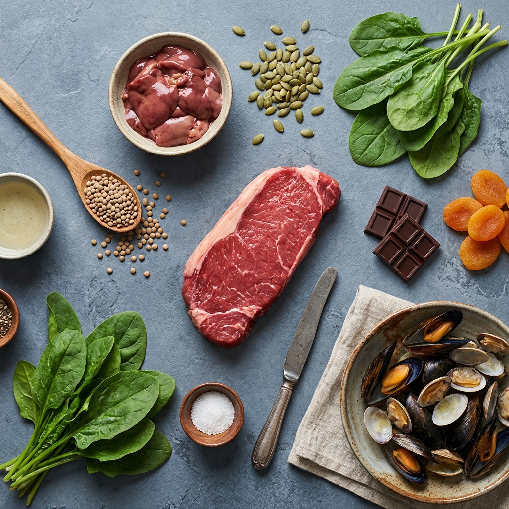 Eisenreiche Lebensmittel